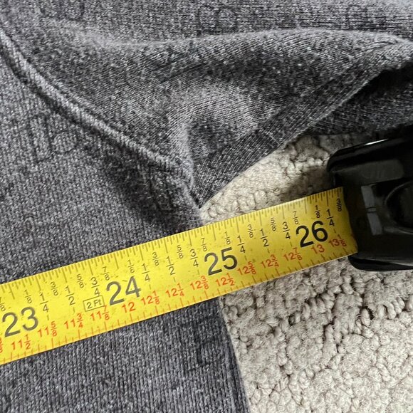 Vintage Plan B Skateboards A.O.P. Monogram Hoodie Sweatshirt Sz L Grey Y2K 90s - Picture 10 of 13